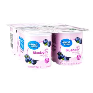 6 Oz Yogurt, Blueberry, Nonfat