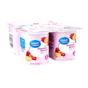 6 Oz Yogurt, Light, Fruit Flavors