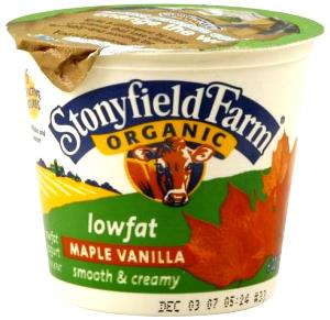 6 Oz Yogurt, Maple Vanilla, Lowfat