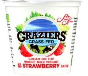 6 Oz Yogurt, Strawberry & Cream, Whole Milk