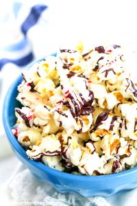 6 pieces (30 g) Peppermint Bark Popcorn