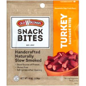 6 pieces (30 g) Turkey Sausage Snack Bites