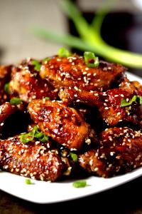 6 pieces (5.5 oz) Sesame Wings