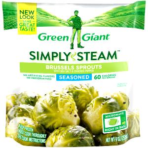 6 pieces (85 g) Brussels Sprouts Steam in Bag