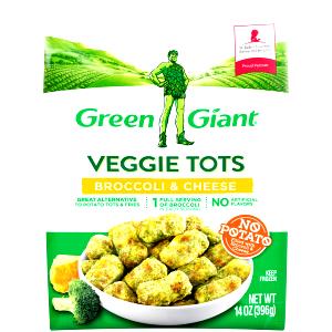 6 pieces (85 g) Veggie Tots - Broccoli & Cheese