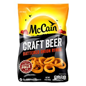 6 pieces (91 g) Craft Beer Battered Onion Rings