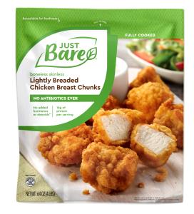 6 pieces (93 g) Lightly Breaded Chicken Breast Nuggets