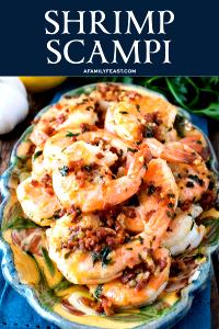 6 Shrimps Shrimp Scampi - Restaurant-Style, Tails On