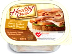 6 slices (2 oz) Smoked Honey Roasted Lean Turkey Breast