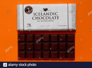 6 squares (29 g) Icelandic Chocolate