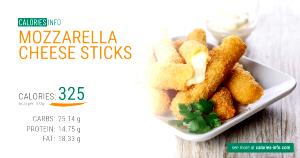 6 sticks (177 g) Mozzarella Sticks