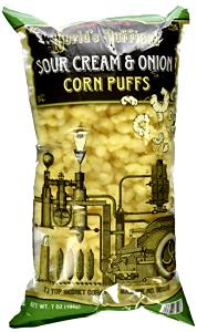 68 pieces (1 oz) Sour Cream Onion Puffed Corn