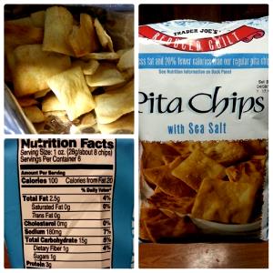 7 chips (28 g) Reduced Guilt Pita Chips - Whole Grain French Onion