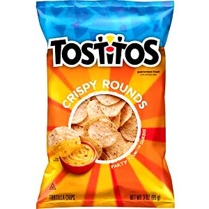 7 chips (28 g) White Round Tortilla Chips