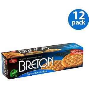 7 crackers (30 g) Breton Reduced Fat & Sodium Crackers