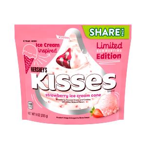 7 pieces (30 g) Strawberry Ice Cream Cone Kisses