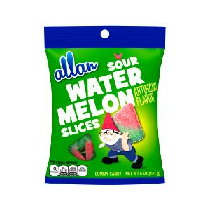 7 pieces (40 g) Sour Watermelon Slices