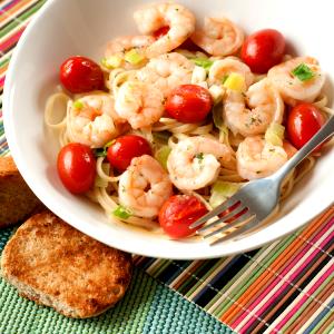 7 Shrimps Sunset Shrimp Scampi