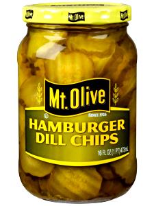 7 slices (1 oz) Hamburger Dill Pickle Chips