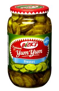 7 slices (30 g) Yum Yum Sweet Pickles