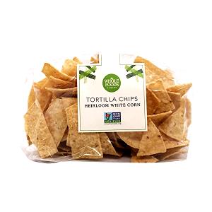 8 chips (1 oz) White Tortilla Chips