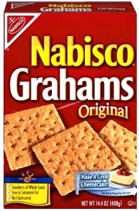 8 crackers (1 full sheet) (29 g) Grahams Crackers Original