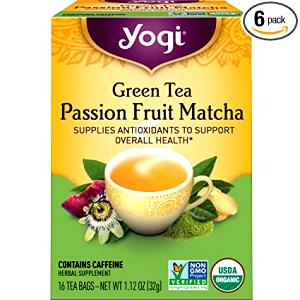 8 fl oz (236 ml) Organic Passion Fruit Green Tea