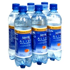 8 fl oz (240 ml) Alive Wellness Water - Peach Mango