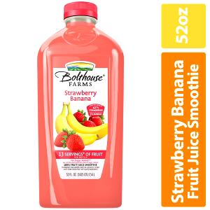 8 fl oz (240 ml) All Natural Strawberry Banana 100% Pure Fruit Smoothie