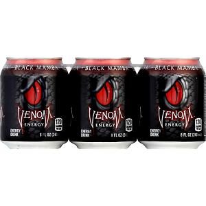 8 fl oz (240 ml) Black Mamba Energy Drink