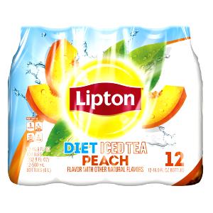 8 fl oz (240 ml) Diet Peach Iced Tea