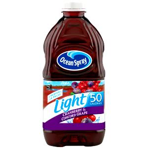 8 fl oz (240 ml) Light Cranberry Grape Juice Cocktail