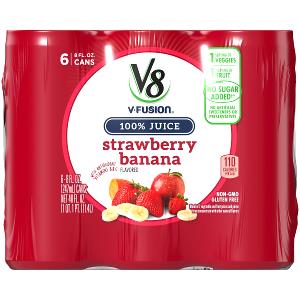 8 fl oz (240 ml) Light Strawberry Banana Vegetable & Fruit Juice