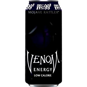 8 fl oz (240 ml) Mojave Rattler Low Carb Energy Drink