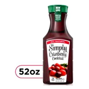 8 fl oz (240 ml) Simply Cranberry Cocktail