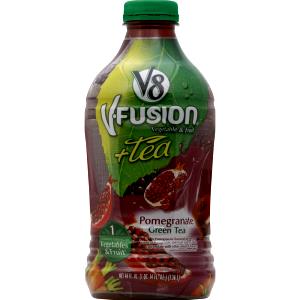 8 fl oz (240 ml) V-Fusion + Tea Pomegranate Green Tea