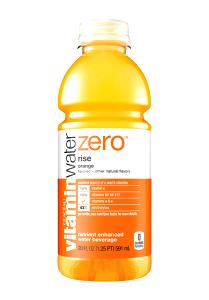 8 fl oz (240 ml) Vitamin Water Zero Rise Orange