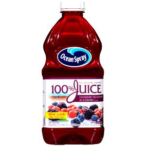 8 Fl Oz Cranberry Blueberry Juice