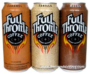 8 Fl Oz Full Throttle, Coffee+Energy, Vanilla