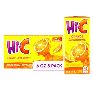 8 Fl Oz Hi-C Orange Lavaburst, Fountain