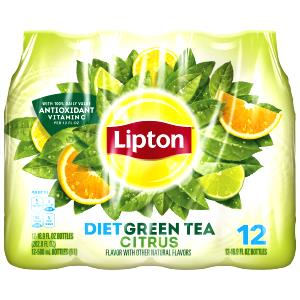 8 Fl Oz LIPTON® Diet Green Tea With Citrus Flavor