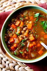 8 fl oz Mediterranean Lentil Soup (Cup)