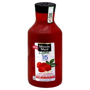 8 Fl Oz Minute Maid, Raspberry Passion, Light