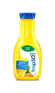 8 Fl Oz Orange Juice, Trop 50, Some Pulp