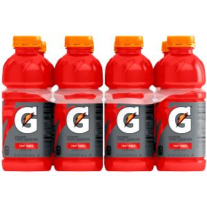 8 Fl Oz Sports Drink, Fruit Punch