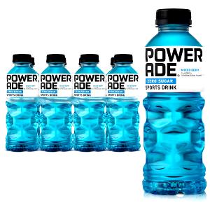 8 Fl Oz Sports Drink, Powerade Zero, Mixed Berry