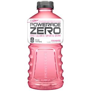 8 Fl Oz Sports Drink, Powerade Zero, Strawberry