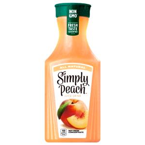 8 Fl Oz Summer Peach Juice Drink