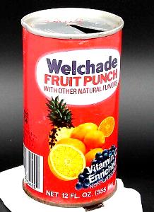 8 Fl Oz Welchade Fruit Punch Drink