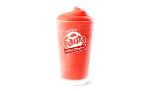 8 Oz Fanta Wild Cherry, Frozen Carbonated Beverage